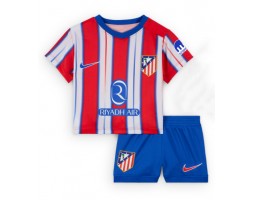 Atletico Madrid Domácí dres komplet pro Děti 2024-25 Krátkým Rukávem (+ Krátké kalhoty)