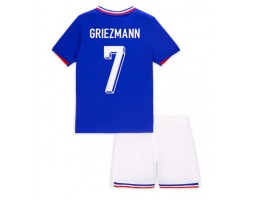 Francie Antoine Griezmann #7 Domácí dres komplet pro Děti ME 2024 Krátkým Rukávem (+ Krátké kalhoty)