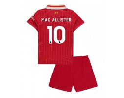 Liverpool Alexis Mac Allister #10 Domácí dres komplet pro Děti 2024-25 Krátkým Rukávem (+ Krátké kalhoty)