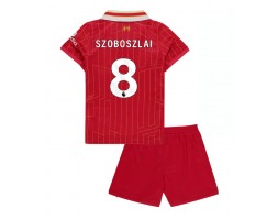 Liverpool Dominik Szoboszlai #8 Domácí dres komplet pro Děti 2024-25 Krátkým Rukávem (+ Krátké kalhoty)