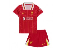 Liverpool Domácí dres komplet pro Děti 2024-25 Krátkým Rukávem (+ Krátké kalhoty)