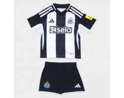 Newcastle United Domácí dres komplet pro Děti 2024-25 Krátkým Rukávem (+ Krátké kalhoty)