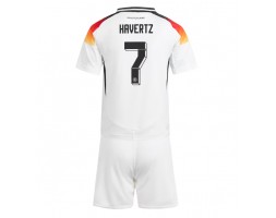 Německo Kai Havertz #7 Domácí dres komplet pro Děti ME 2024 Krátkým Rukávem (+ Krátké kalhoty)