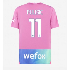 AC Milan Christian Pulisic #11 Alternativní Dres 2023-24 Krátkým Rukávem