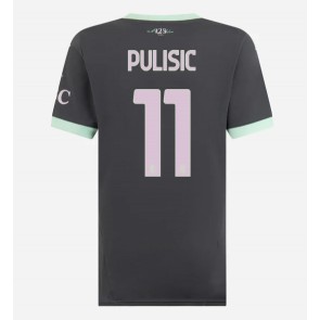 AC Milan Christian Pulisic #11 Alternativní Dres pro Dámy 2024-25 Krátkým Rukávem