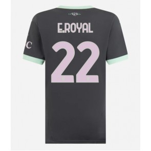 AC Milan Emerson Royal #22 Alternativní Dres pro Dámy 2024-25 Krátkým Rukávem