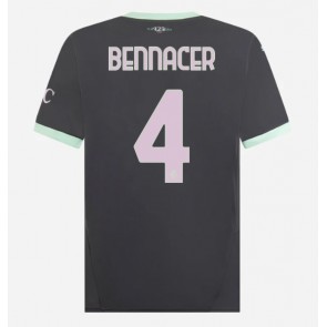 AC Milan Ismael Bennacer #4 Alternativní Dres 2024-25 Krátkým Rukávem