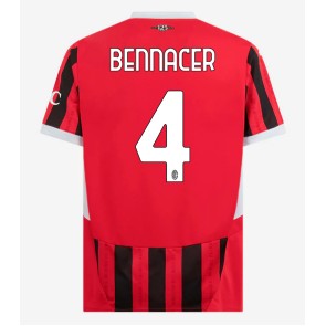 AC Milan Ismael Bennacer #4 Domácí Dres 2024-25 Krátkým Rukávem