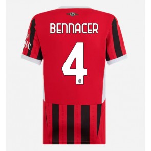 AC Milan Ismael Bennacer #4 Domácí Dres pro Dámy 2024-25 Krátkým Rukávem