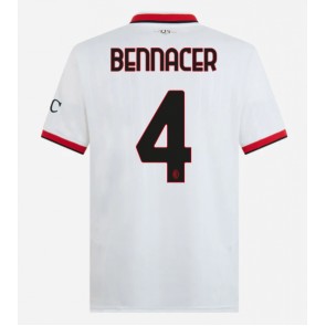 AC Milan Ismael Bennacer #4 Venkovní Dres 2024-25 Krátkým Rukávem