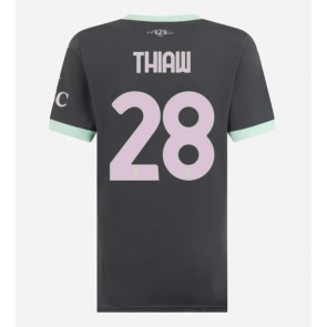 AC Milan Malick Thiaw #28 Alternativní Dres pro Dámy 2024-25 Krátkým Rukávem