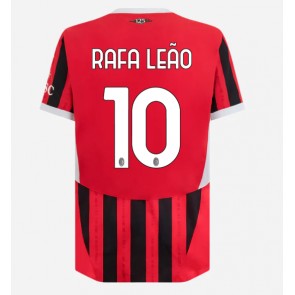 AC Milan Rafael Leao #10 Domácí Dres 2024-25 Krátkým Rukávem