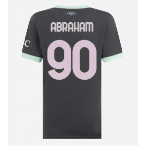 AC Milan Tammy Abraham #90 Alternativní Dres pro Dámy 2024-25 Krátkým Rukávem