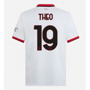 AC Milan Theo Hernandez #19 Venkovní Dres 2024-25 Krátkým Rukávem