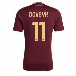 AS Roma Artem Dovbyk #11 Domácí Dres 2024-25 Krátkým Rukávem