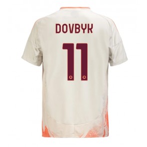 AS Roma Artem Dovbyk #11 Venkovní Dres 2024-25 Krátkým Rukávem