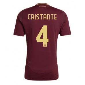 AS Roma Bryan Cristante #4 Domácí Dres 2024-25 Krátkým Rukávem