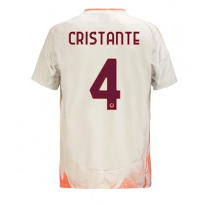 AS Roma Bryan Cristante #4 Venkovní Dres 2024-25 Krátkým Rukávem