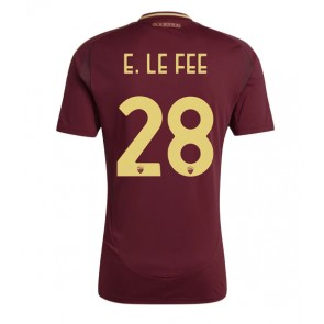 AS Roma Enzo Le Fee #28 Domácí Dres 2024-25 Krátkým Rukávem