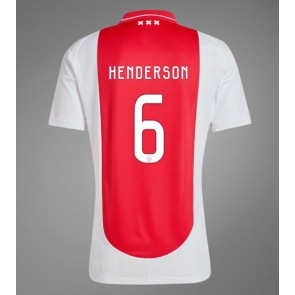 Ajax Jordan Henderson #6 Domácí Dres 2024-25 Krátkým Rukávem