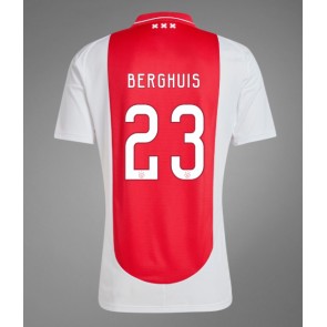 Ajax Steven Berghuis #23 Domácí Dres 2024-25 Krátkým Rukávem