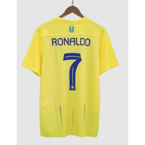 Al-Nassr Cristiano Ronaldo #7 Domácí Dres 2023-24 Krátkým Rukávem