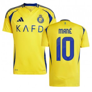 Al-Nassr Sadio Mane #10 Domácí Dres 2024-25 Krátkým Rukávem