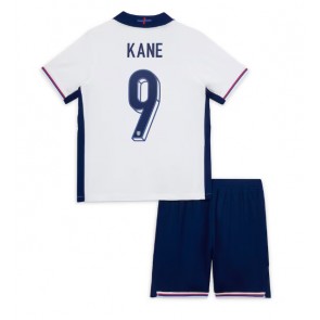 Anglie Harry Kane #9 Domácí dres komplet pro Děti ME 2024 Krátkým Rukávem (+ Krátké kalhoty)