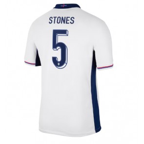 Anglie John Stones #5 Domácí Dres ME 2024 Krátkým Rukávem