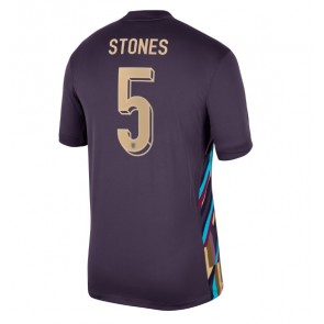 Anglie John Stones #5 Venkovní Dres ME 2024 Krátkým Rukávem