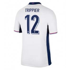 Anglie Kieran Trippier #12 Domácí Dres ME 2024 Krátkým Rukávem