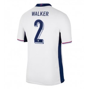 Anglie Kyle Walker #2 Domácí Dres ME 2024 Krátkým Rukávem