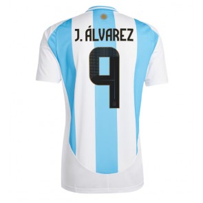 Argentina Julian Alvarez #9 Domácí Dres Copa America 2024 Krátkým Rukávem