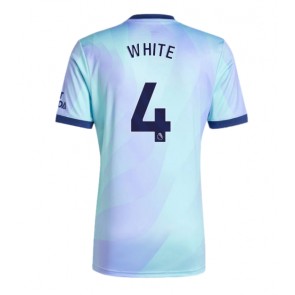 Arsenal Ben White #4 Alternativní Dres 2024-25 Krátkým Rukávem