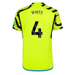 Arsenal Ben White #4 Venkovní Dres 2023-24 Krátkým Rukávem