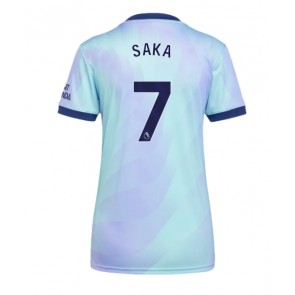 Arsenal Bukayo Saka #7 Alternativní Dres pro Dámy 2024-25 Krátkým Rukávem