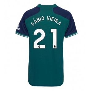 Arsenal Fabio Vieira #21 Alternativní Dres pro Dámy 2023-24 Krátkým Rukávem