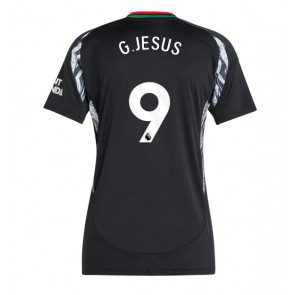 Arsenal Gabriel Jesus #9 Venkovní Dres pro Dámy 2024-25 Krátkým Rukávem