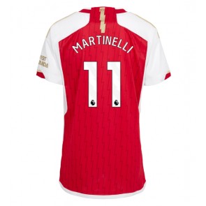 Arsenal Gabriel Martinelli #11 Domácí Dres pro Dámy 2023-24 Krátkým Rukávem