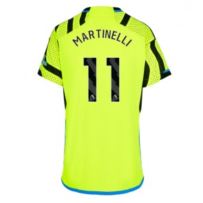 Arsenal Gabriel Martinelli #11 Venkovní Dres pro Dámy 2023-24 Krátkým Rukávem