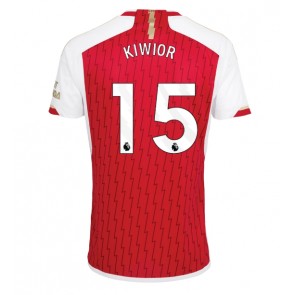 Arsenal Jakub Kiwior #15 Domácí Dres 2023-24 Krátkým Rukávem