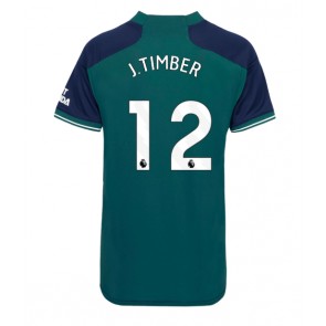 Arsenal Jurrien Timber #12 Alternativní Dres pro Dámy 2023-24 Krátkým Rukávem