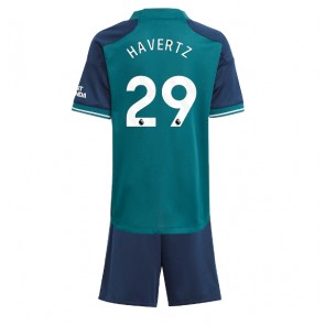 Arsenal Kai Havertz #29 Alternativní dres komplet pro Děti 2023-24 Krátkým Rukávem (+ Krátké kalhoty)