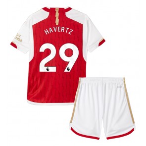 Arsenal Kai Havertz #29 Domácí dres komplet pro Děti 2023-24 Krátkým Rukávem (+ Krátké kalhoty)