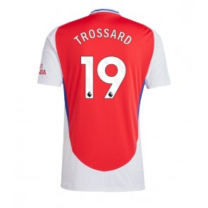 Arsenal Leandro Trossard #19 Domácí Dres 2024-25 Krátkým Rukávem