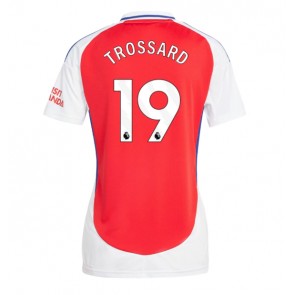 Arsenal Leandro Trossard #19 Domácí Dres pro Dámy 2024-25 Krátkým Rukávem