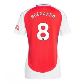 Arsenal Martin Odegaard #8 Domácí Dres pro Dámy 2024-25 Krátkým Rukávem