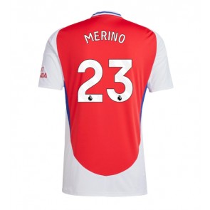 Arsenal Mikel Merino #23 Domácí Dres 2024-25 Krátkým Rukávem