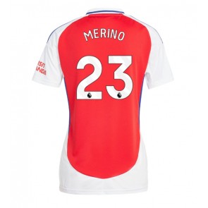 Arsenal Mikel Merino #23 Domácí Dres pro Dámy 2024-25 Krátkým Rukávem