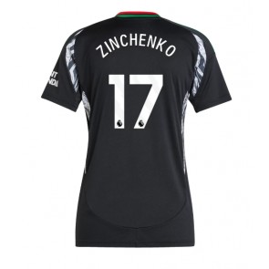 Arsenal Oleksandr Zinchenko #17 Venkovní Dres pro Dámy 2024-25 Krátkým Rukávem